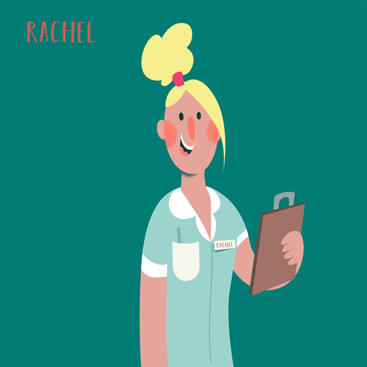 Illustration of Rachel